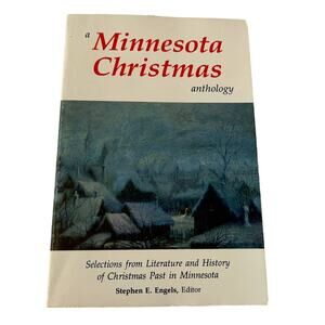 Minnesota Christmas Anthology Paperback Book Stories Poems Recipes Vintage 1988